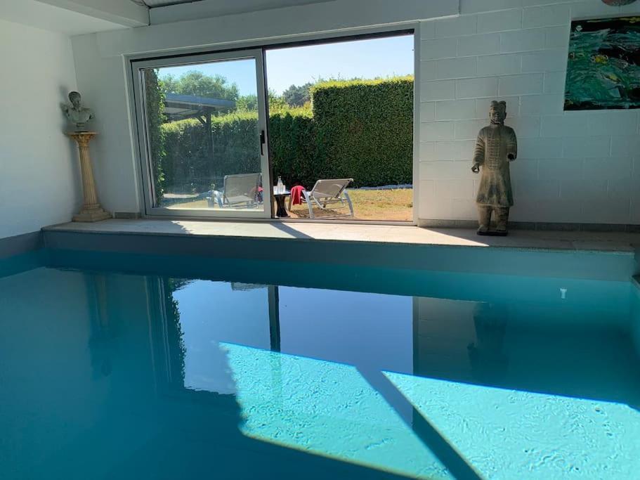 Lovely 1-Bedroom Appartement Le Joyau With Indoor Pool And Sauna Lasne Esterno foto